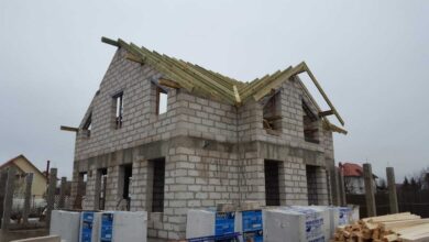 Photo of Строительство дома из легкобетонных блоков: надежность и прочность